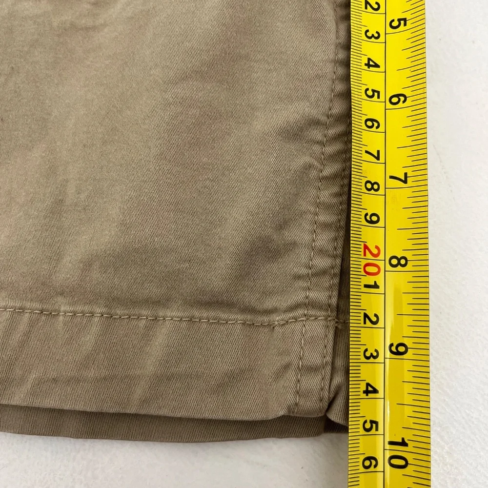 The North Face Mens Size 38 Chino Shorts Brown Slash‎ Pockets Comfort Stretch